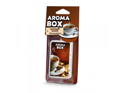 Ароматизатор FOUETTE "Aroma Box" подвесной "Черный кофе" B-14 от FOUETTE Ароматизатор FOUETTE "Aroma Box" подвесной "Черный кофе" B-14