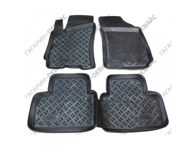 Коврики салона полиуретановые "AILERON" 60205 CHEVROLET LANOS (1997)