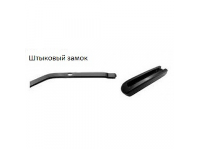 Щетка стеклоочистителя передняя 50cm SWF CONNECT ,передняя,1 шт, 500mm/20", бескаркасная