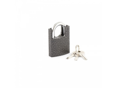 Замок навесной, защищенная дужка, 50 мм Сибртех от СИБРТЕХ Замок навесной, защищенная дужка, 50 мм Сибртех