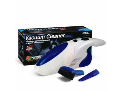 Пылесос автомобильный с двумя насадками 12в XD111, XD111 RUNWAY RACING