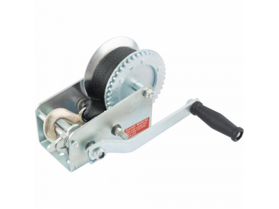 Лебедка шестеренчатая, тяга - 0,8 т, ленточная// MATRIX от MATRIX Лебедка шестеренчатая, тяга - 0,8 т, ленточная// MATRIX