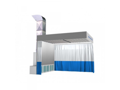 Пост подготовки к окраске NB100B с колоннами NORDBERG