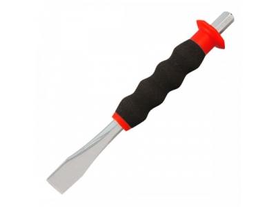 Зубило 19x190 мм, с протектором, KING TONY