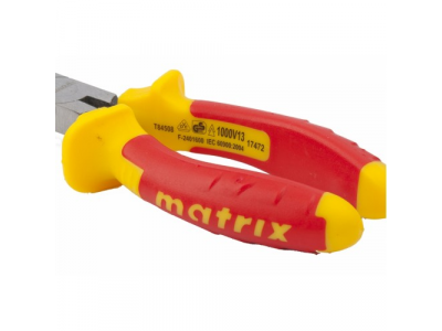 Длинногубцы изогнутые Insulated, 160мм, двухкомпонентные рукоятки// MATRIX PROFESSIONAL от MATRIX Длинногубцы изогнутые Insulated, 160мм, двухкомпонентные рукоятки// MATRIX PROFESSIONAL