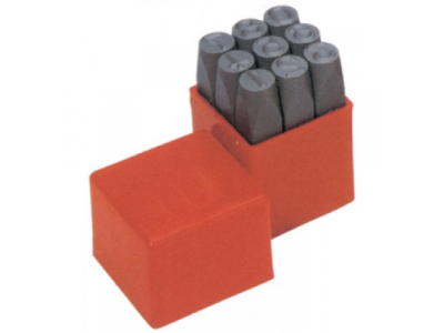 Клейма цифровые 4мм CrMo набор. от LICOTA Клейма цифровые 4мм CrMo набор.