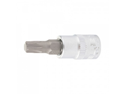 Головка с битой вставкой SL7, квадрат 1/4", CrV, // STELS