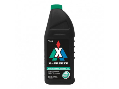 Профессиональный антифриз X-Freeze Green 1кг