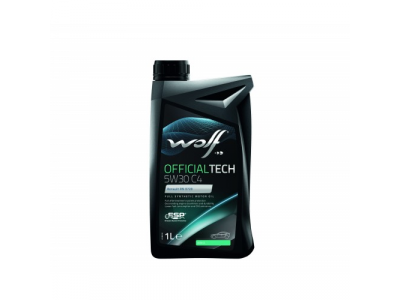 Моторное масло WOLF OFFICIALTECH 5W30 C4 1L