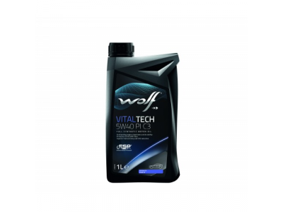 Моторное масло WOLF VITALTECH 5W40 PI C3 1L