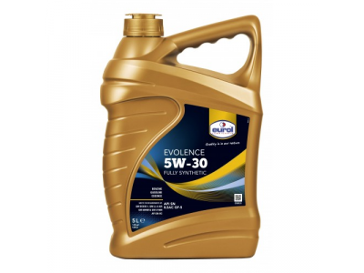 Масло моторное синтетическое "Eurol Evolence 5W-30", 5 л.