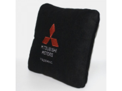 Автомобильная подушка Mitsubishi Сushion, Black, артикул RU000023