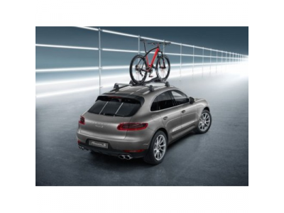 Устройство для траснпортировки велосипеда на крыше Porsche, артикул 95504400266 от VAG Устройство для траснпортировки велосипеда на крыше Porsche, артикул 95504400266
